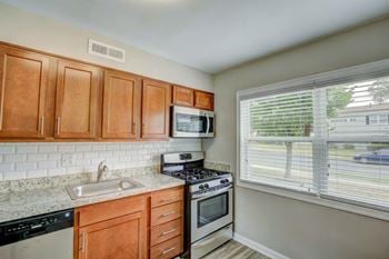 New granite style countertops*